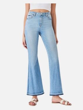 DL1961 High Rise Bell Bottom Jeans - Women